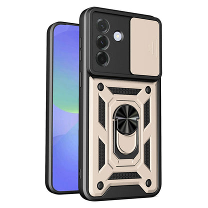 Fodral för Samsung Galaxy A37 5G, Techsuit, CamShield, Guld