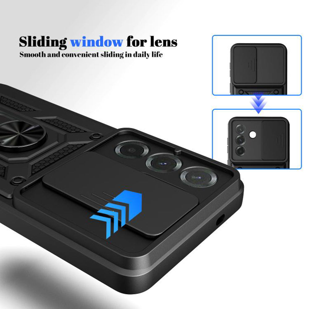 Skyddsfodral för Samsung Galaxy A37 5G, Techsuit, CamShield, Roséguld