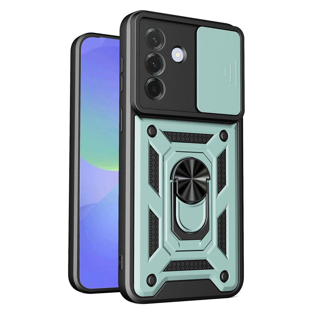 Fodral för Samsung Galaxy A37 5G, Techsuit, CamShield, Grön