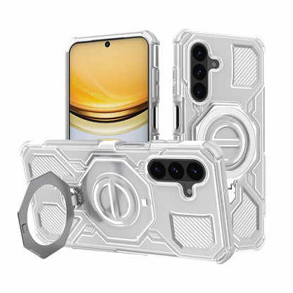 Skyddsfodral för Samsung Galaxy A37 5G, Techsuit, Carbon Shield Pro, Vit