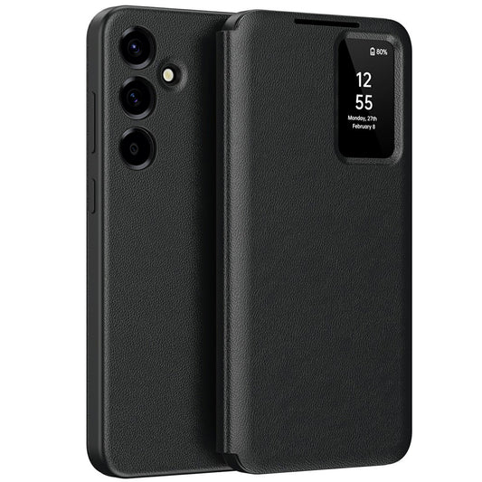 Fodral för Samsung Galaxy A37 5G, Techsuit, SmartView, Svart