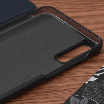 Fodral för Samsung Galaxy A50s A507 / A30s A307 / A50 A505, Techsuit, eFold, Mörkblå