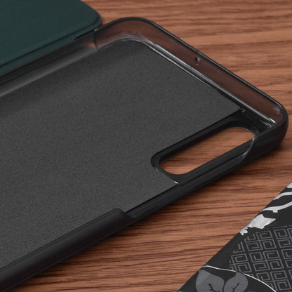 Fodral för Samsung Galaxy A50s A507 / A30s A307 / A50 A505, Techsuit, eFold, Grön