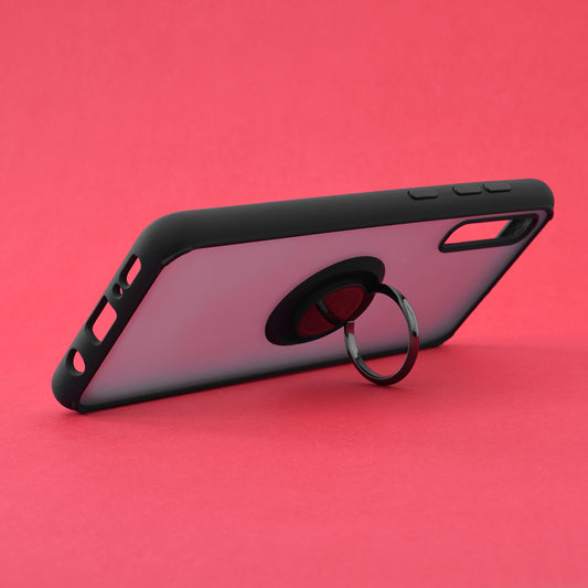 Mobilskal för Samsung Galaxy A50s A507 / A30s A307 / A50 A505, Techsuit, Glinth, Svart