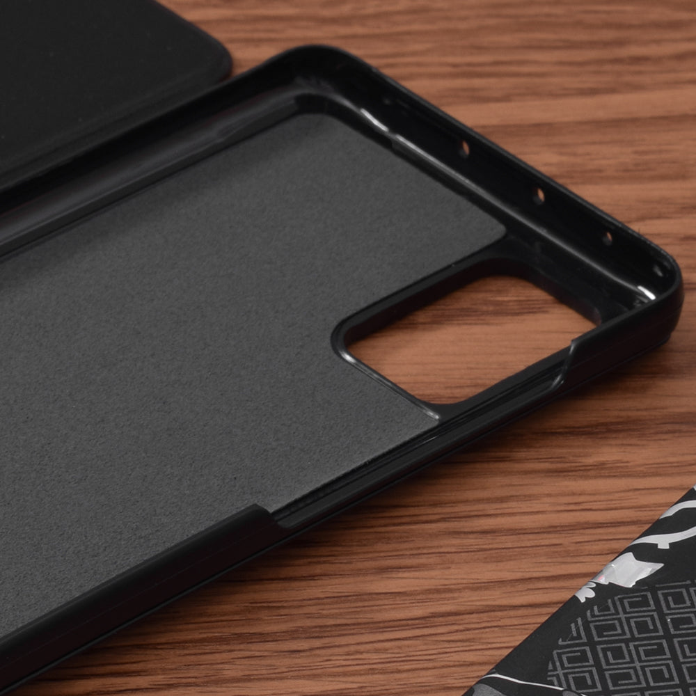 Fodral för Samsung Galaxy A51 A515, Techsuit, eFold, Svart