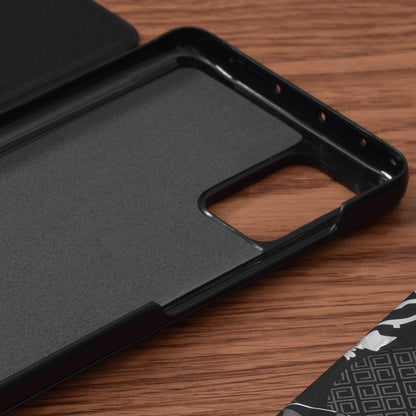 Fodral för Samsung Galaxy A51 A515, Techsuit, eFold, Svart