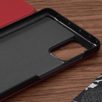 Fodral för Samsung Galaxy A51 A515, Techsuit, eFold, Röd