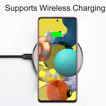 Fodral för Samsung Galaxy A51 A515, Techsuit, Stötsäker Klar, Transparent