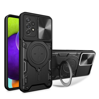 Fodral för Samsung Galaxy A52s 5G A528 / A52 5G A526 / A52 A525, Techsuit, CamGuard Pro, Svart
