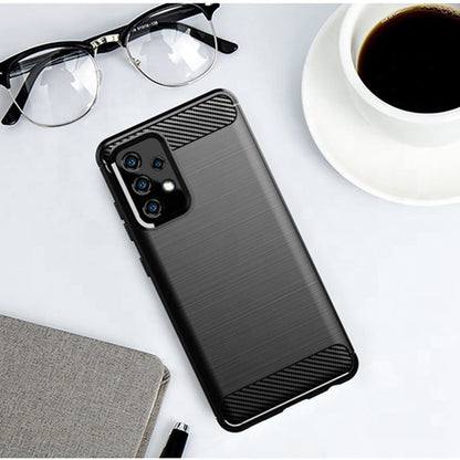 Mobilskal för Samsung Galaxy A52s 5G A528 / A52 5G A526 / A52 A525, Techsuit, Kol, Svart