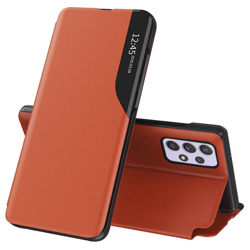 Fodral för Samsung Galaxy A52s 5G A528 / A52 5G A526 / A52 A525, Techsuit, eFold, Orange