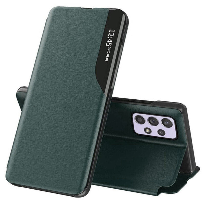Fodral för Samsung Galaxy A52s 5G A528 / A52 5G A526 / A52 A525, Techsuit, eFold, Grön