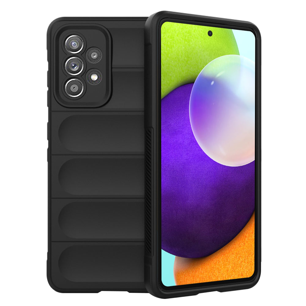 Fodral för Samsung Galaxy A52s 5G A528 / A52 5G A526 / A52 A525, Techsuit, Magic Shield, Svart