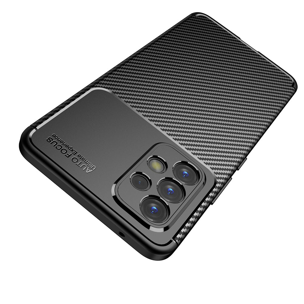 Case for Samsung Galaxy A53 5G A536, Techsuit, CarbonFiber, Black