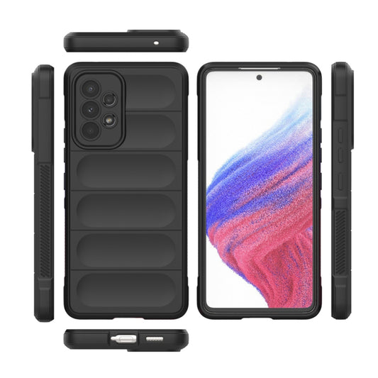 Fodral för Samsung Galaxy A53 5G A536, Techsuit, Magic Shield, Svart