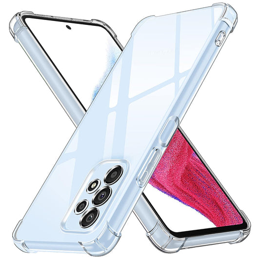 Fodral för Samsung Galaxy A53 5G A536, Techsuit, Stötsäker Klar, Transparent