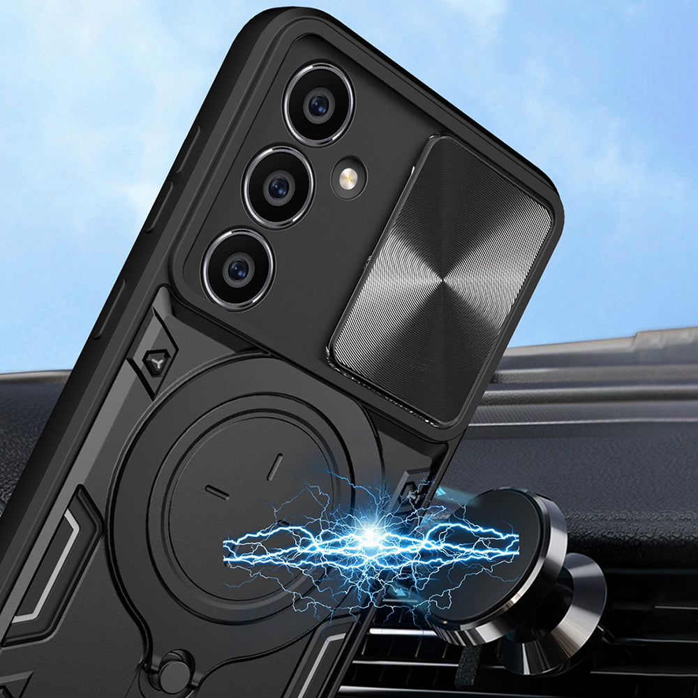 Fodral för Samsung Galaxy A54 A546, Techsuit, CamGuard Pro, Blå