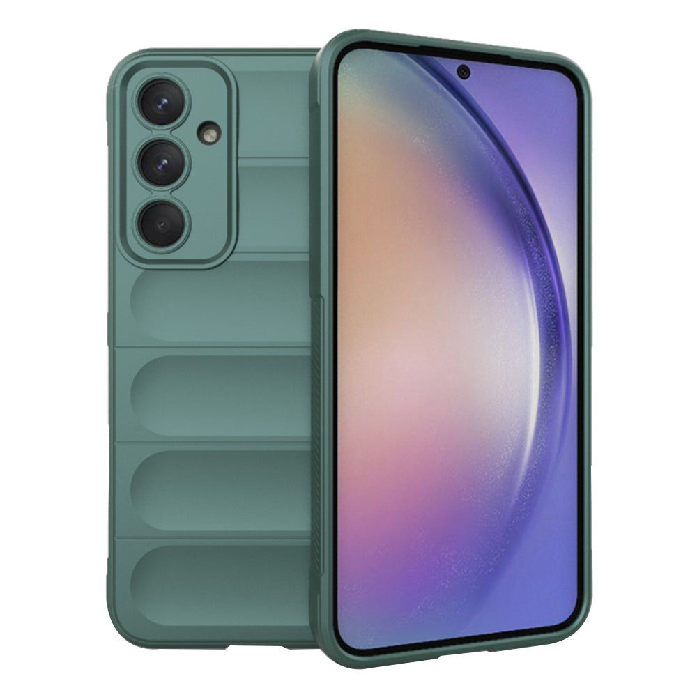 Fodral för Samsung Galaxy A54 A546, Techsuit, Magic Shield, Grön