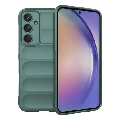 Fodral för Samsung Galaxy A54 A546, Techsuit, Magic Shield, Grön