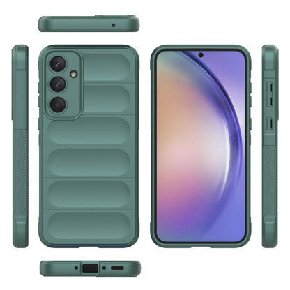 Fodral för Samsung Galaxy A54 A546, Techsuit, Magic Shield, Grön