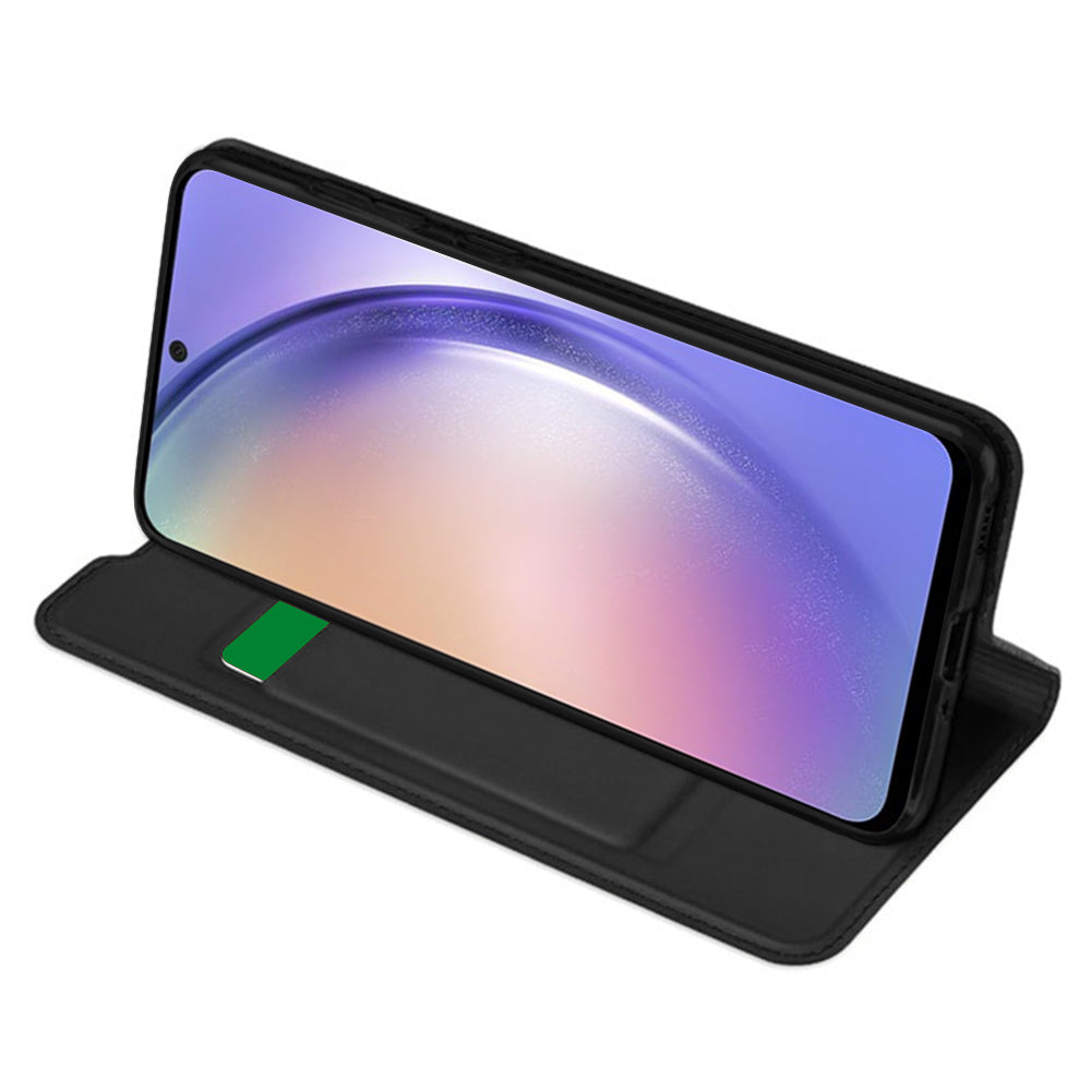 Fodral för Samsung Galaxy A54 A546, Techsuit, Magskin Book, Svart