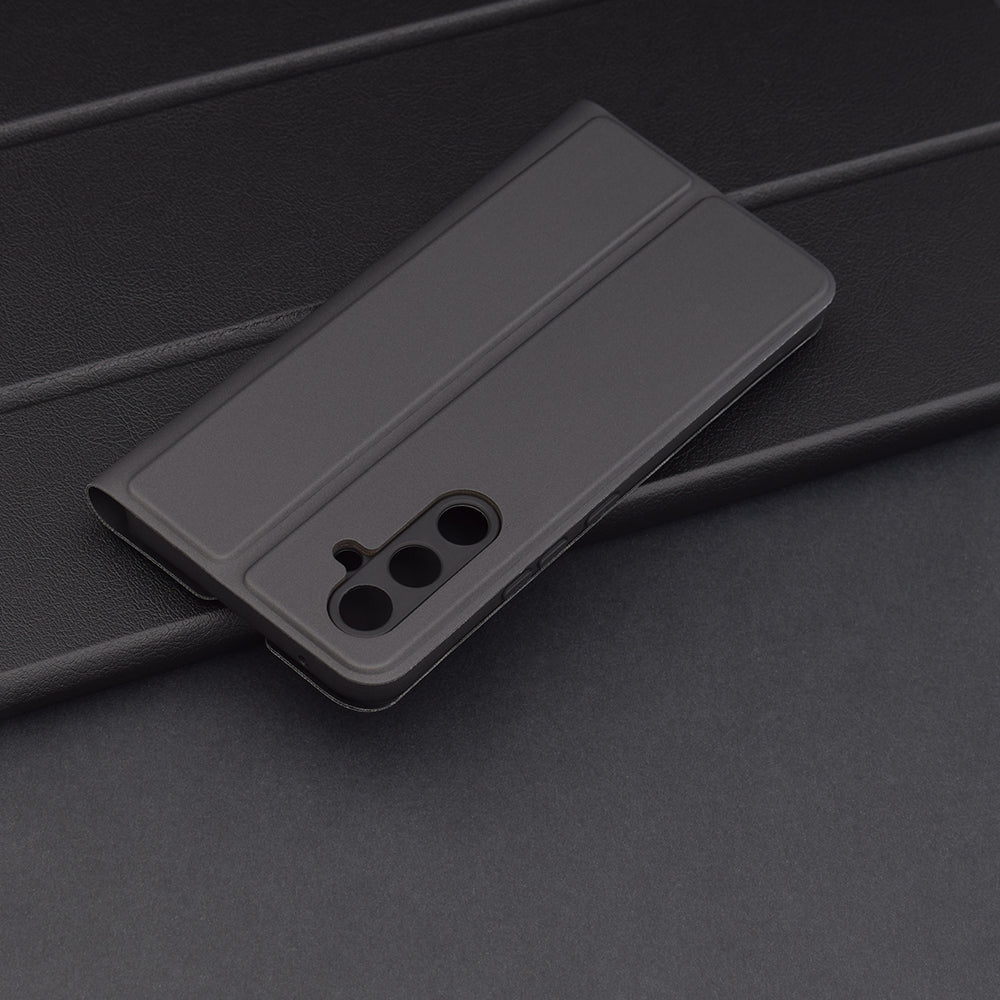 Fodral för Samsung Galaxy A54 A546, Techsuit, Magskin Book, Svart