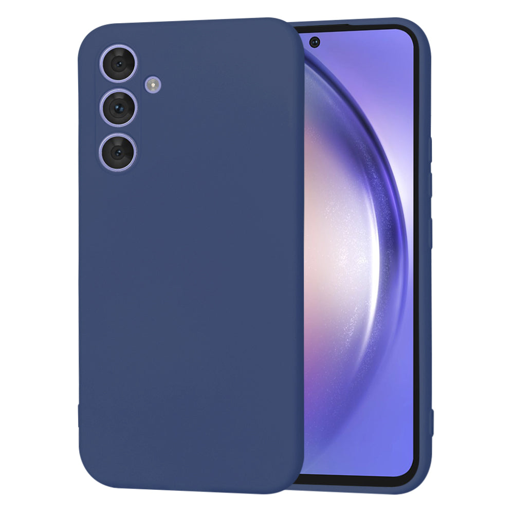 Fodral för Samsung Galaxy A54 A546, Techsuit, SoftFlex, Mörkblå