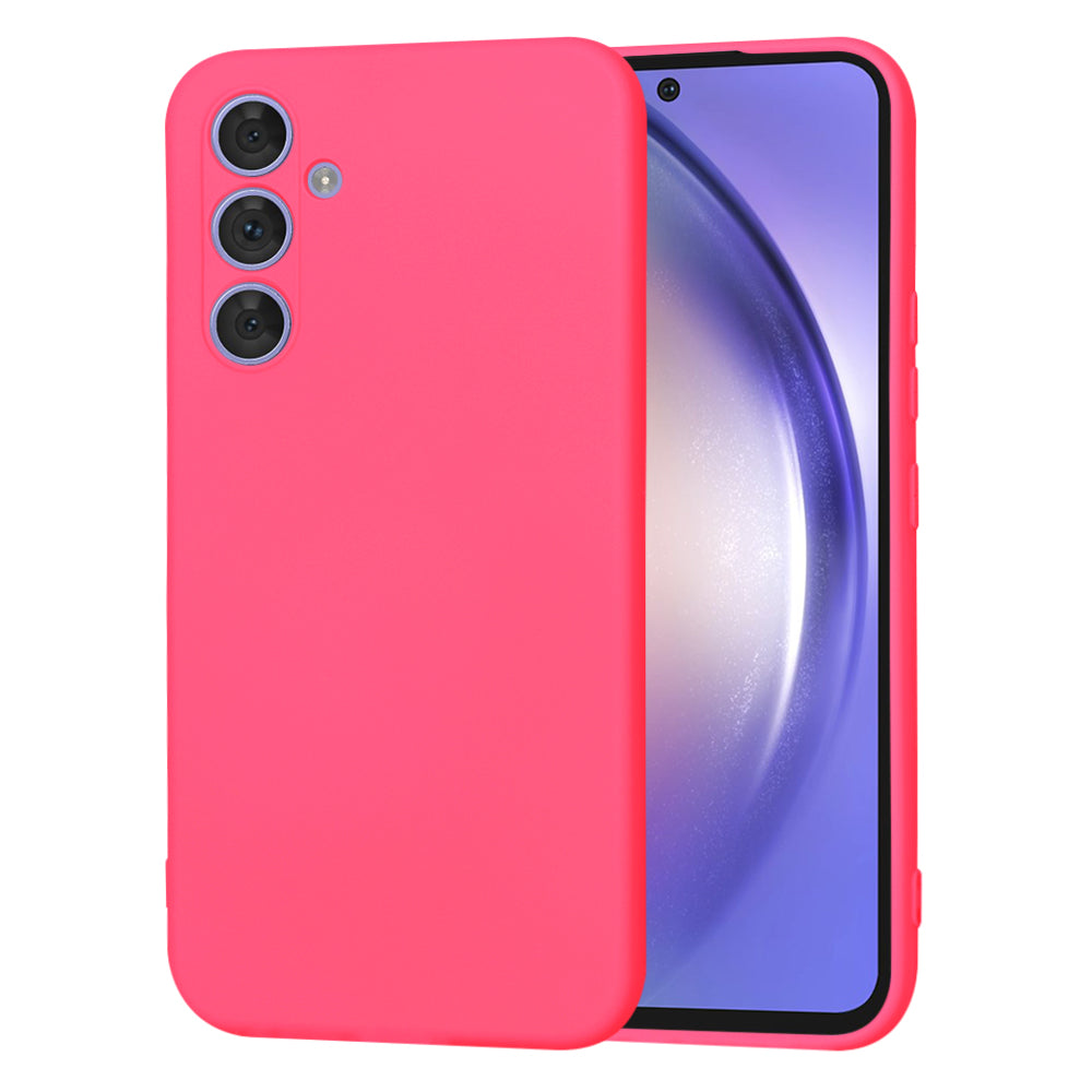 Fodral för Samsung Galaxy A54 A546, Techsuit, SoftFlex, Mörkrosa