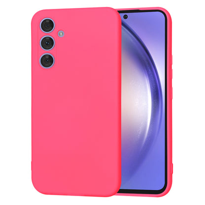 Fodral för Samsung Galaxy A54 A546, Techsuit, SoftFlex, Mörkrosa