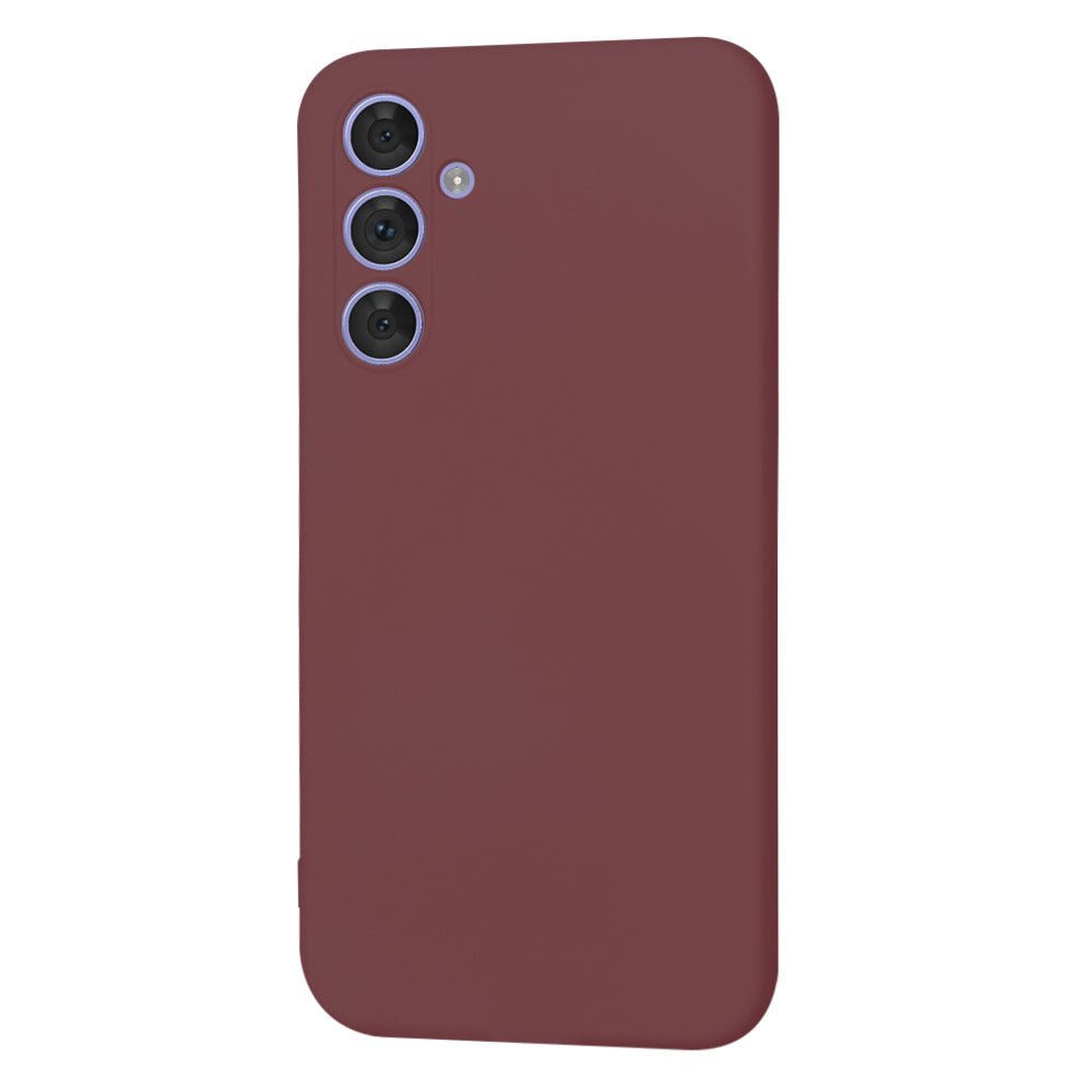 Fodral för Samsung Galaxy A54 A546, Techsuit, SoftFlex, Vinröd