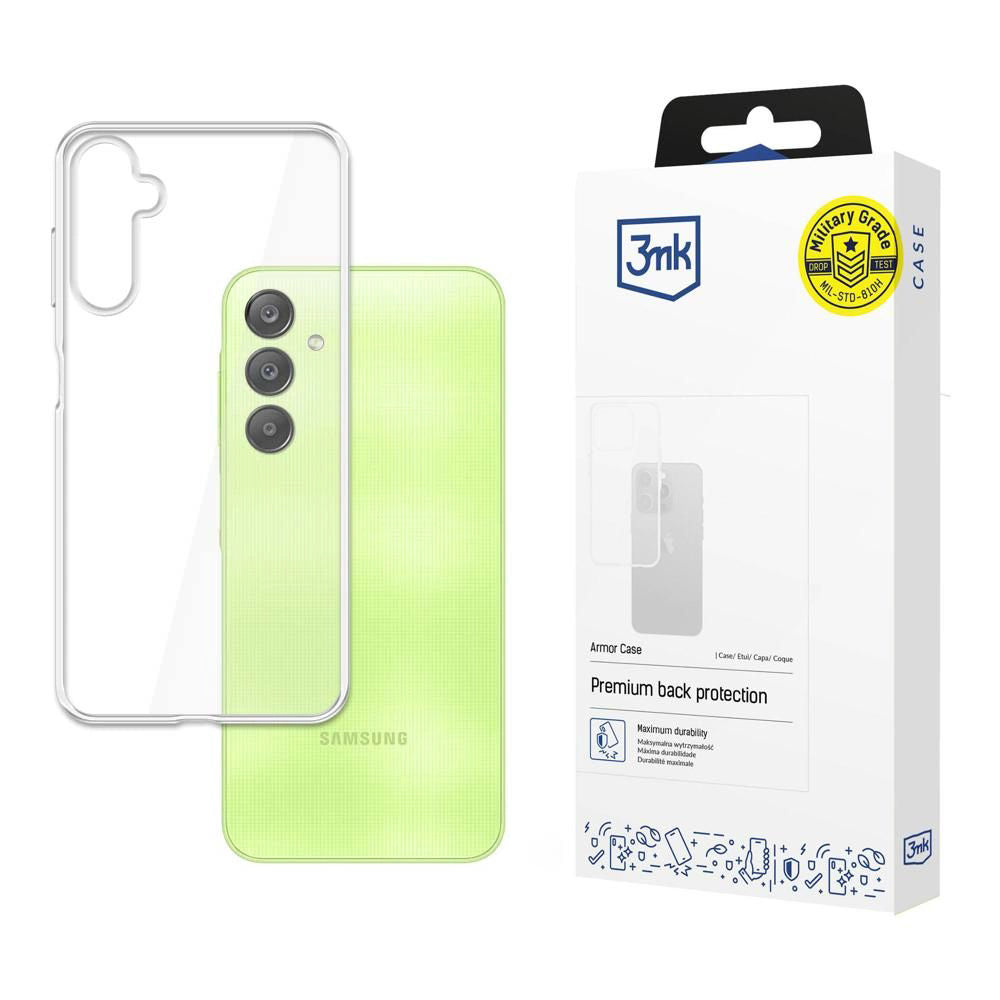 Fodral för Samsung Galaxy A55 5G A556, 3MK, Armor, Transparent