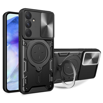 Fodral för Samsung Galaxy A55 5G A556, Techsuit, CamGuard Pro, Svart