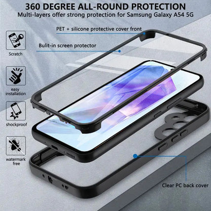 Fodral för Samsung Galaxy A55 5G A556, Techsuit, ColorVerse 360, Lila