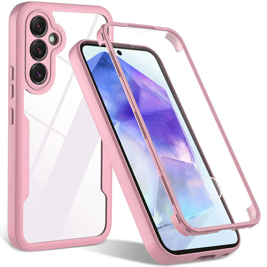 Fodral för Samsung Galaxy A55 5G A556, Techsuit, ColorVerse 360, Rosa