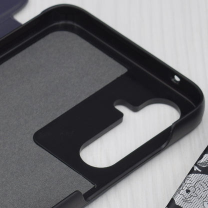Fodral för Samsung Galaxy A55 5G A556, Techsuit, eFold, Mörkblå