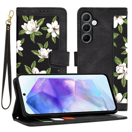 Fodral för Samsung Galaxy A55 5G A556, Techsuit, FlipCraft, Svart