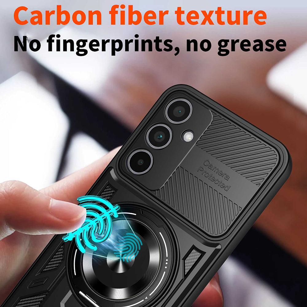 Fodral för Samsung Galaxy A55 5G A556, Techsuit, RuggedCam, Blå