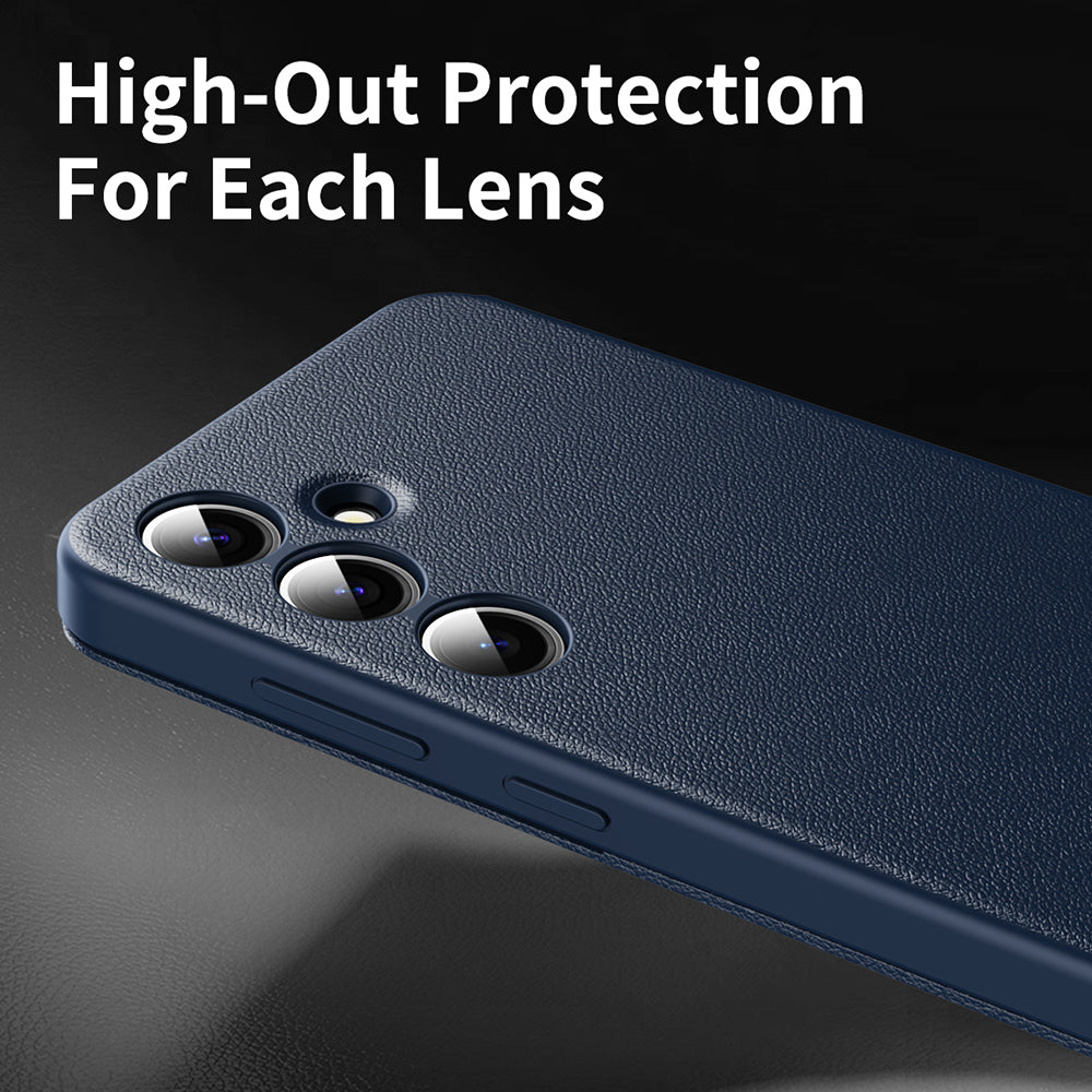 Fodral för Samsung Galaxy A55 5G A556, Techsuit, SmartView, Blå