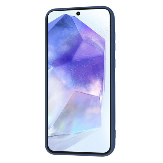 Fodral för Samsung Galaxy A55 5G A556, Techsuit, SoftFlex, Mörkblå