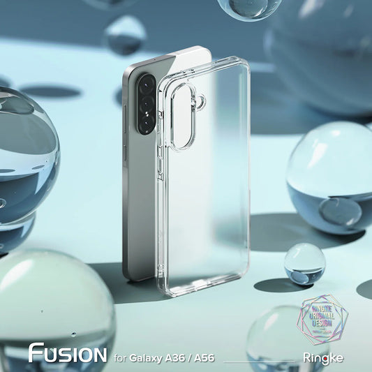 Mobilskal för Samsung Galaxy A56 A566 / A36 A366, Ringke, Fusion, Matt Transparent