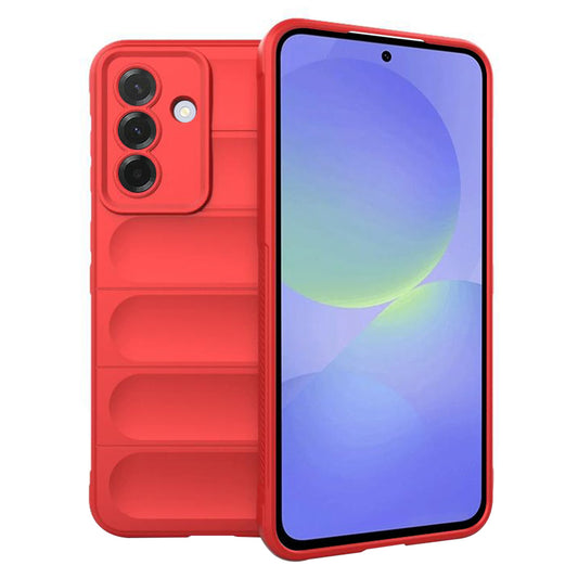 Fodral för Samsung Galaxy A56 A566 / A36 A366, Techsuit, Magic Shield, Röd