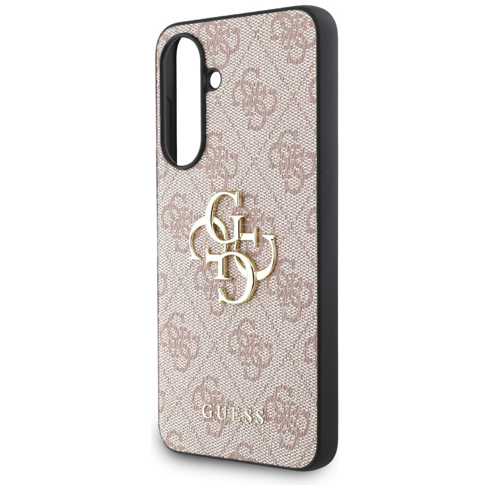 Fodral för Samsung Galaxy A56 A566, Guess, 4G Big Logo, Rosa