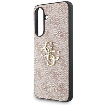 Fodral för Samsung Galaxy A56 A566, Guess, 4G Big Logo, Rosa