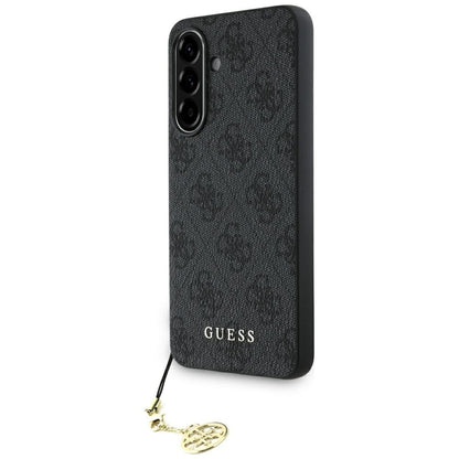 Fodral för Samsung Galaxy A56 A566, Guess, 4G Charm, Svart