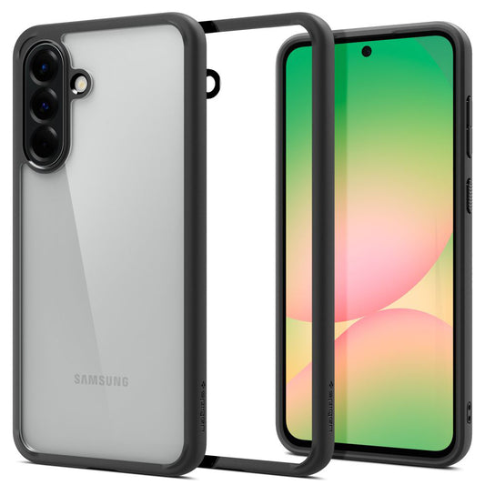 Skyddsfodral för Samsung Galaxy A56 A566, Spigen, Ultra Hybrid, Mattsvart ACS09293