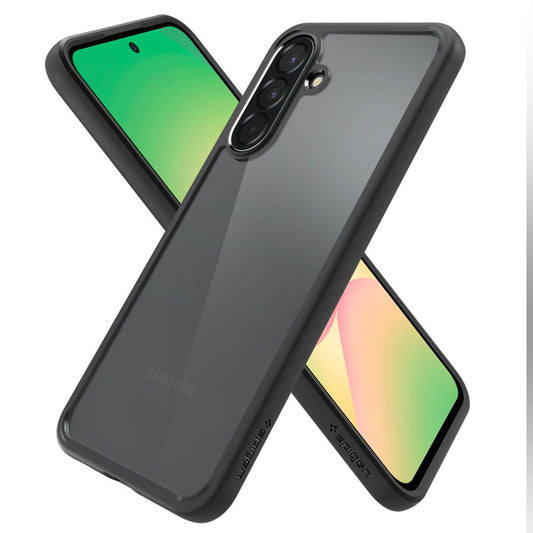 Skyddsfodral för Samsung Galaxy A56 A566, Spigen, Ultra Hybrid, Mattsvart ACS09293