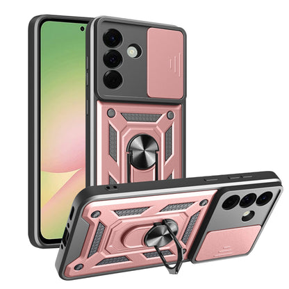 Fodral för Samsung Galaxy A56 A566, Techsuit, CamShield, Rosa