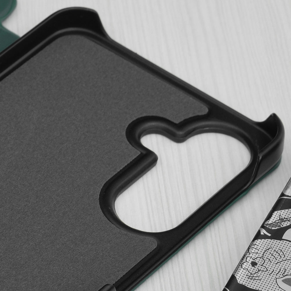 Fodral för Samsung Galaxy A56 A566, Techsuit, eFold, Grön