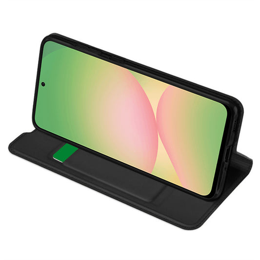 Fodral för Samsung Galaxy A56 A566, Techsuit, Magskin Book, Svart