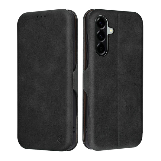 Fodral för Samsung Galaxy A56 A566, Techsuit, Safe Wallet Plus, Svart